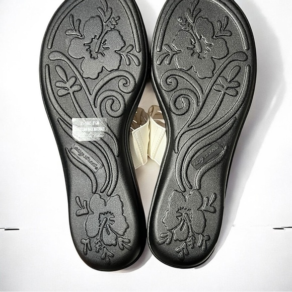 🌻NEW w.Box Easy Street White Agata Slide Sandal Size 8.5 - Picture 9 of 12